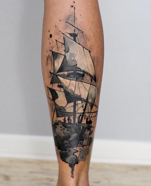 100 Boat Tattoo Designs