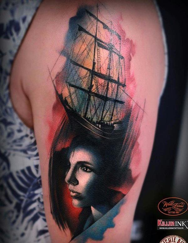 100 Boat Tattoo Designs