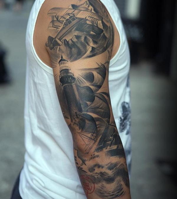 100 Boat Tattoo Designs