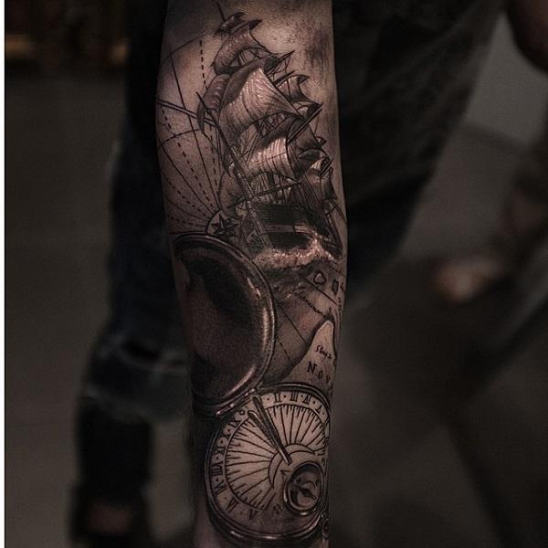 100 Boat Tattoo Designs