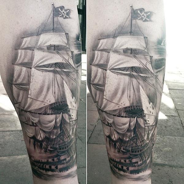100 Boat Tattoo Designs