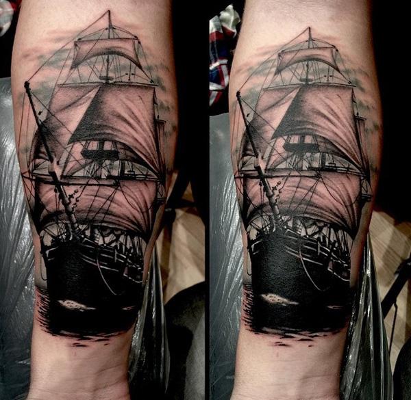 100 Boat Tattoo Designs
