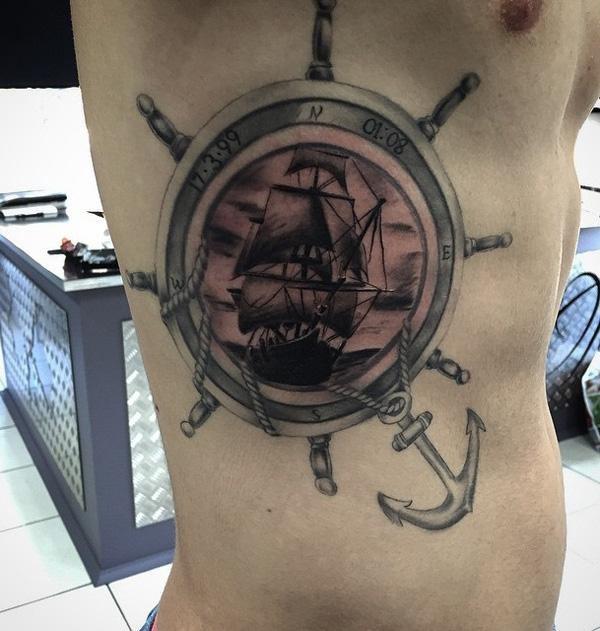 100 Boat Tattoo Designs