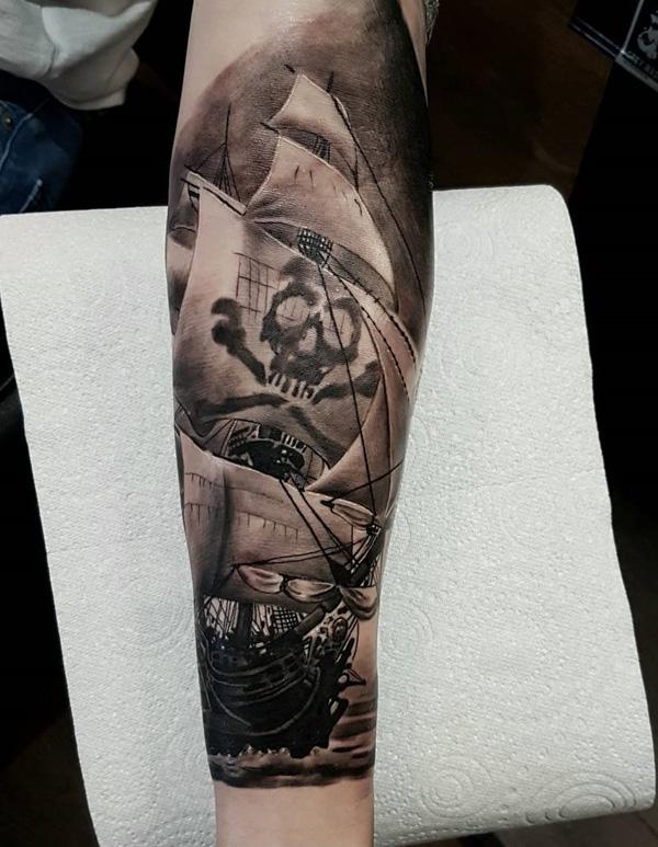 100 Boat Tattoo Designs
