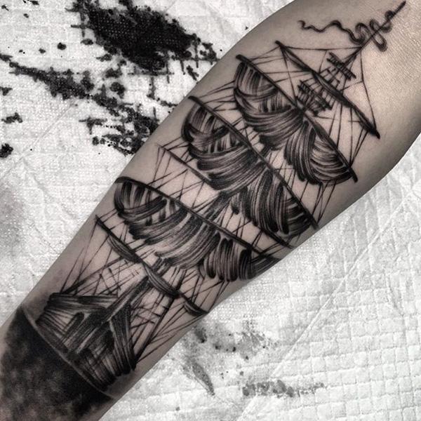 100 Boat Tattoo Designs