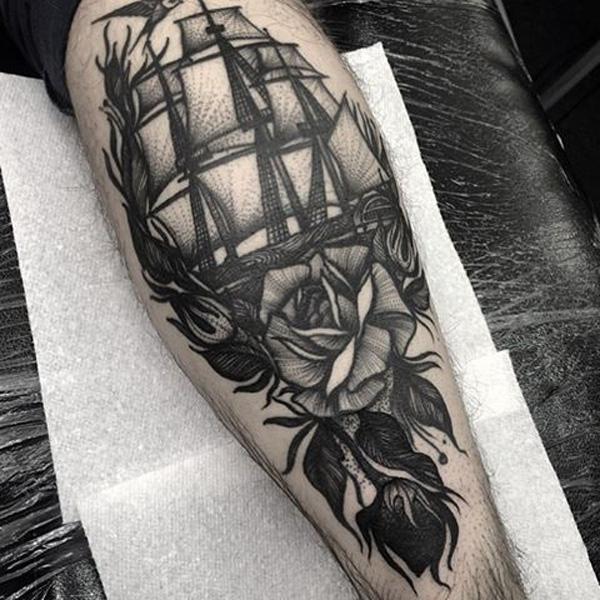 100 Boat Tattoo Designs