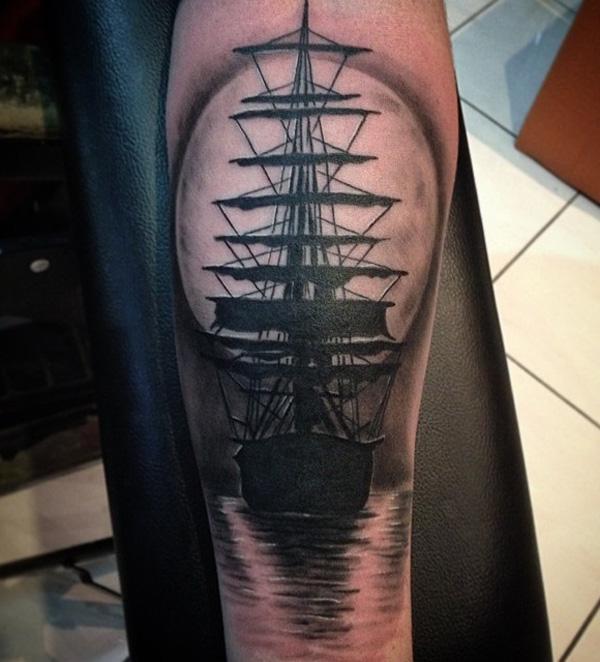 100 Boat Tattoo Designs