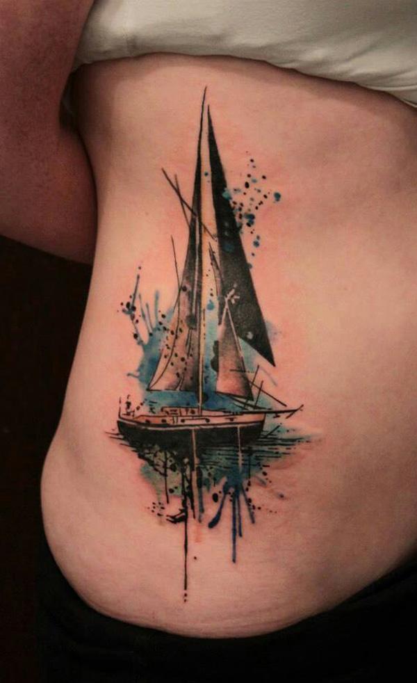 100 Boat Tattoo Designs
