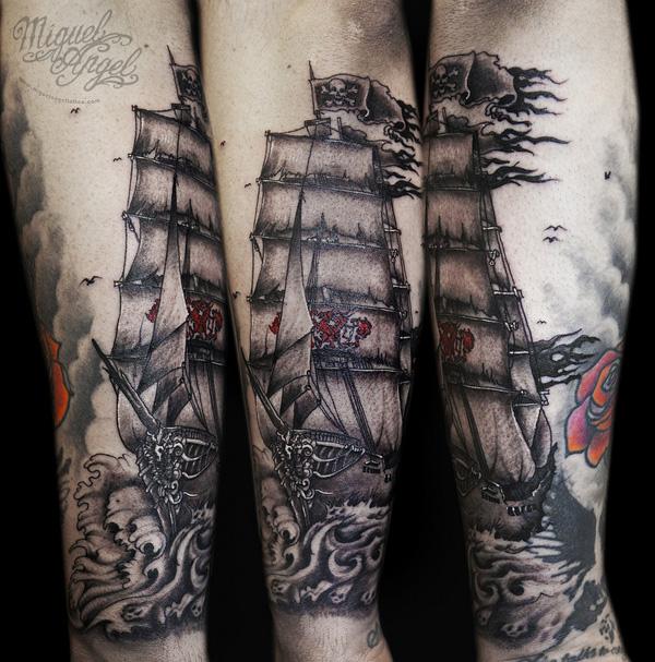 100 Boat Tattoo Designs