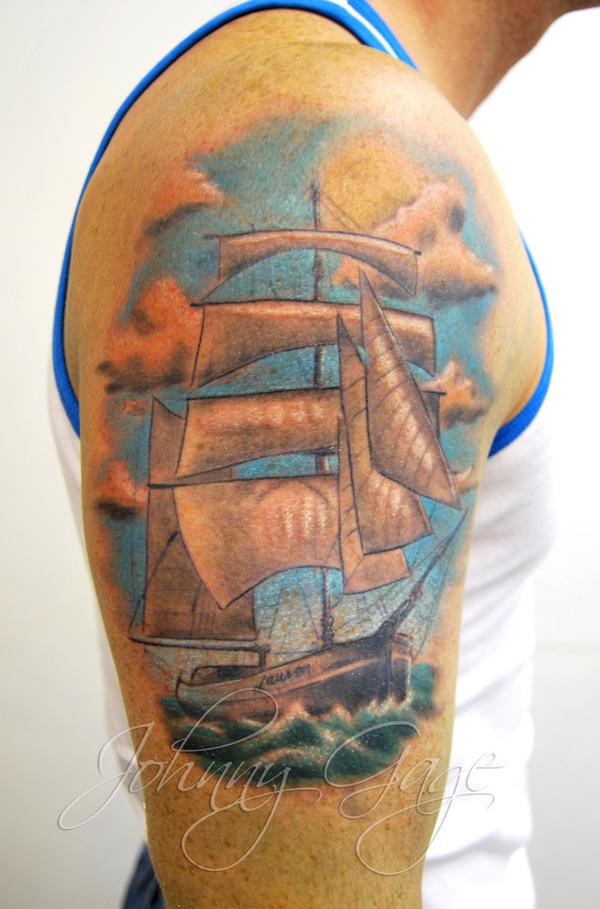 100 Boat Tattoo Designs