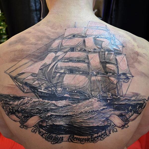 100 Boat Tattoo Designs