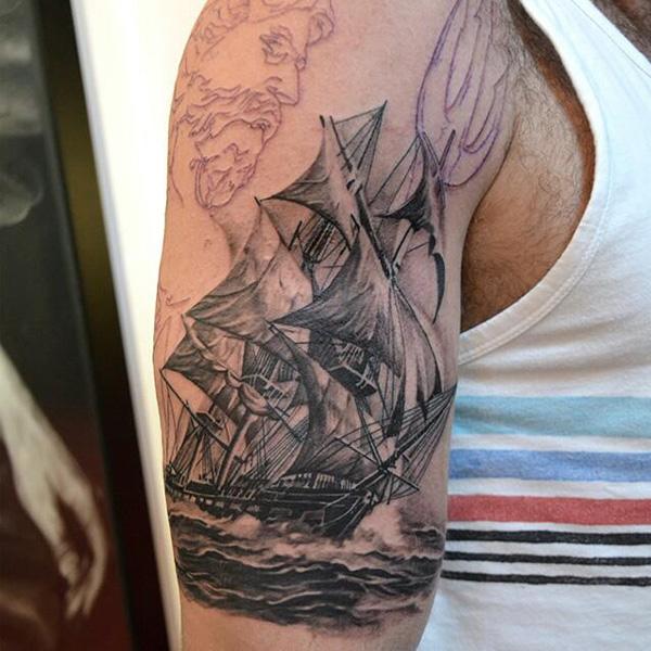 100 Boat Tattoo Designs