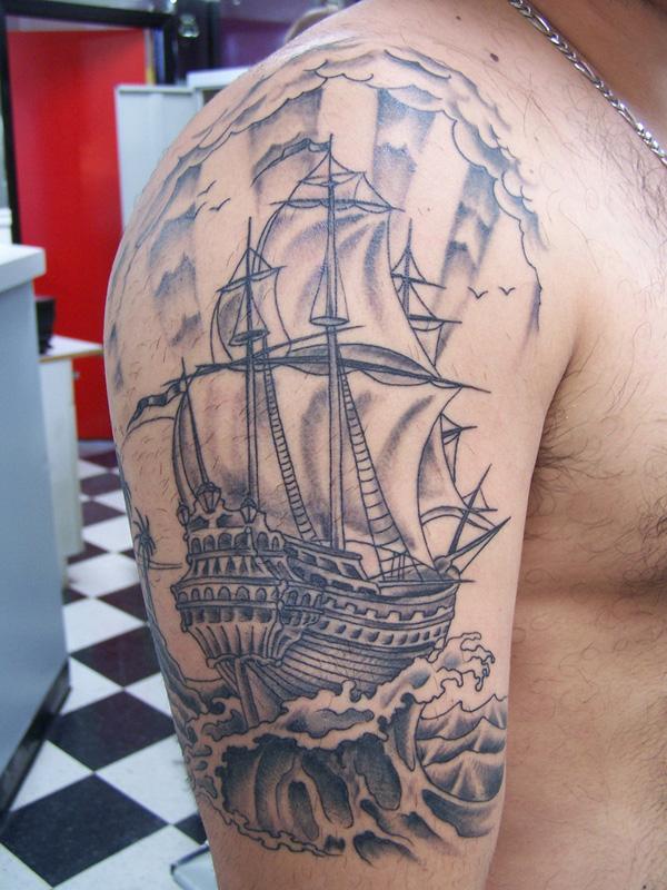 100 Boat Tattoo Designs
