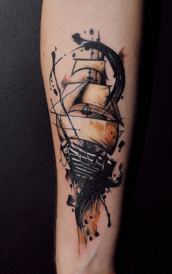 100 Boat Tattoo Designs