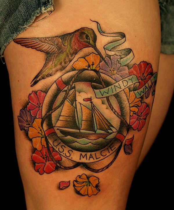 100 Boat Tattoo Designs