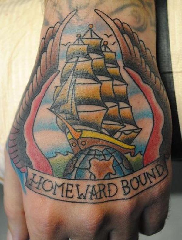 100 Boat Tattoo Designs