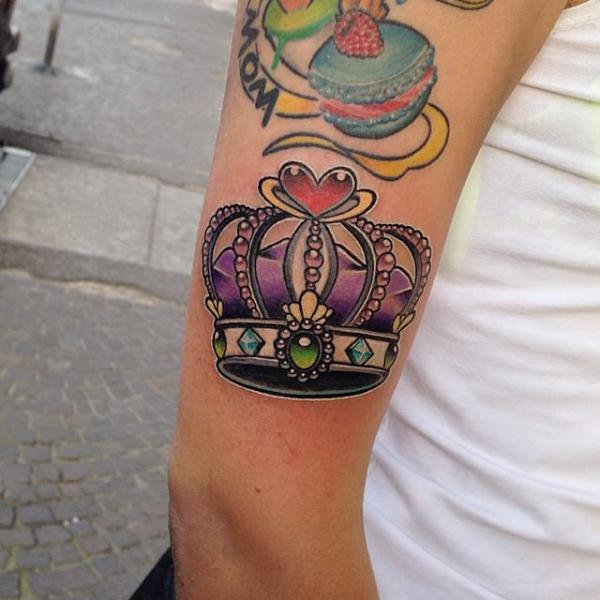 Inked Royalty: Explore 100 Meaningful Crown Tattoos
