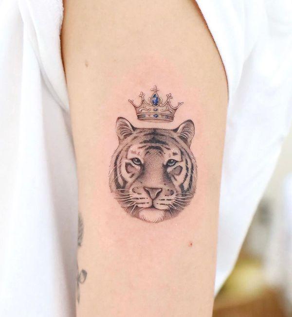 Inked Royalty: Explore 100 Meaningful Crown Tattoos