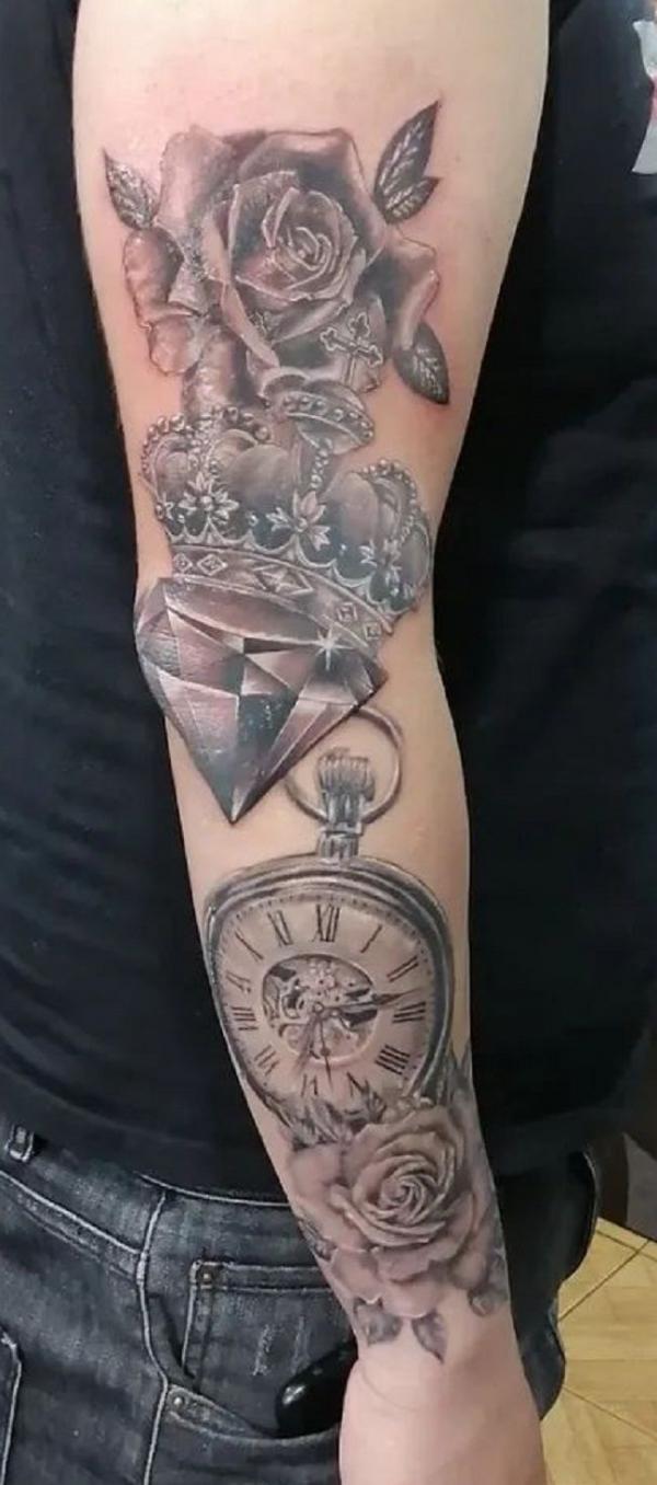 Inked Royalty: Explore 100 Meaningful Crown Tattoos