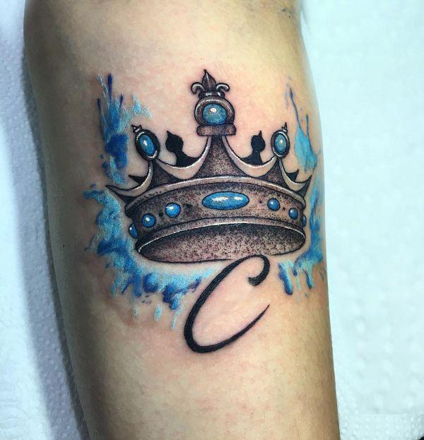 Inked Royalty: Explore 100 Meaningful Crown Tattoos