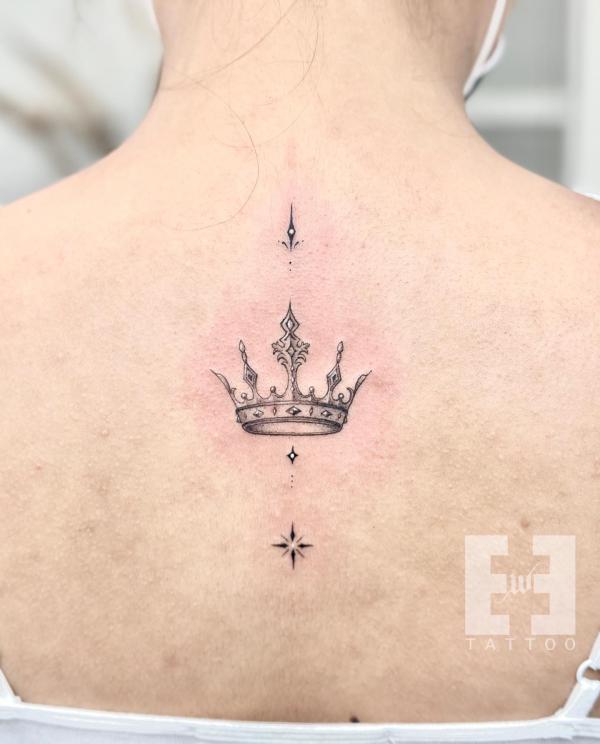 Inked Royalty: Explore 100 Meaningful Crown Tattoos