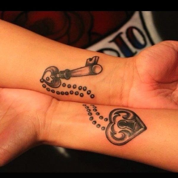 50 Inspiring Lock and Key Tattoos
