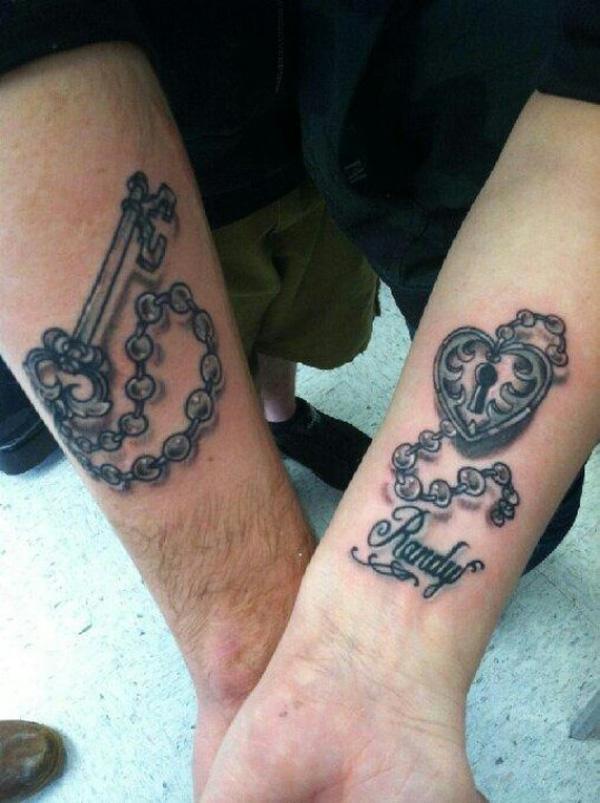 50 Inspiring Lock and Key Tattoos