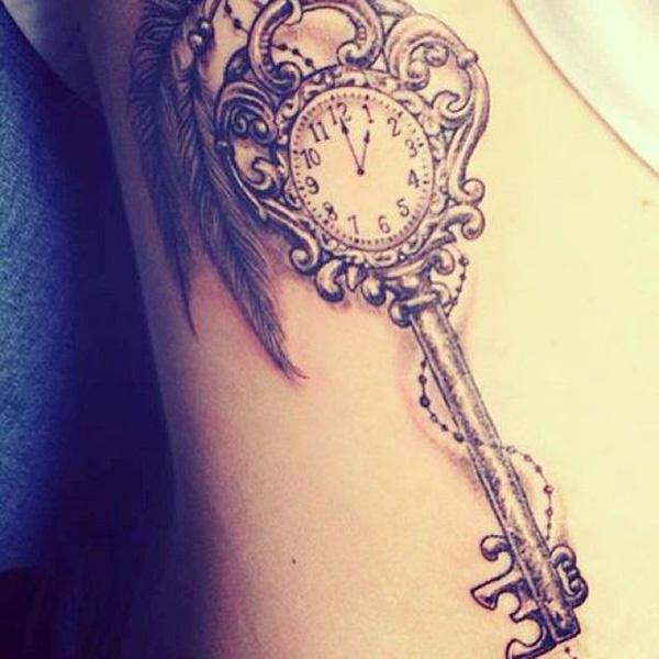 50 Inspiring Lock and Key Tattoos