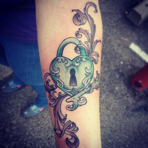 50 Inspiring Lock and Key Tattoos