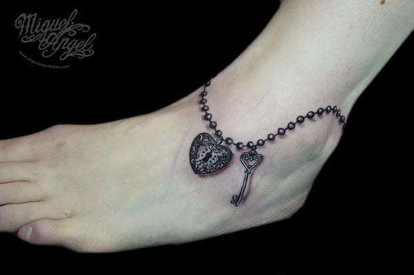 50 Inspiring Lock and Key Tattoos