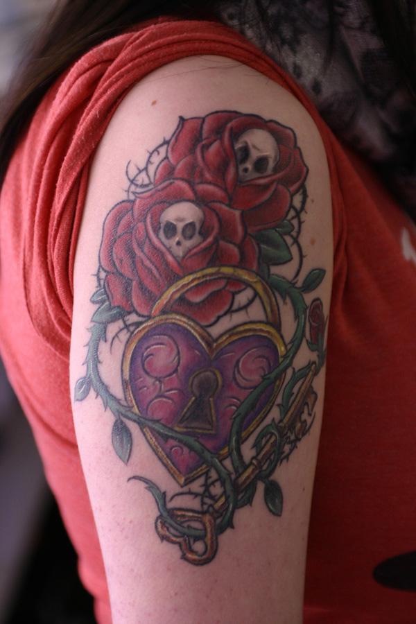 50 Inspiring Lock and Key Tattoos