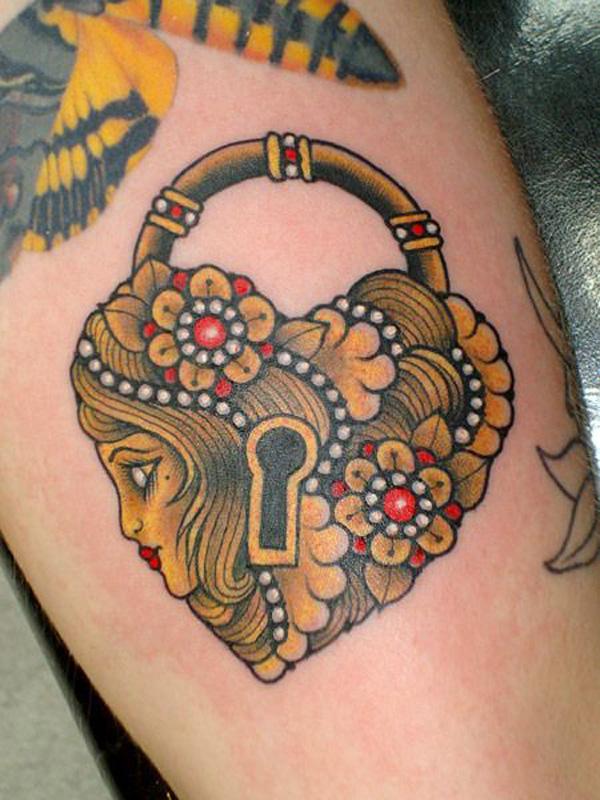 50 Inspiring Lock and Key Tattoos