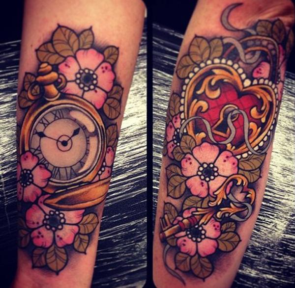 50 Inspiring Lock and Key Tattoos