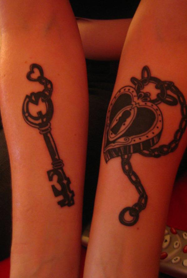 50 Inspiring Lock and Key Tattoos