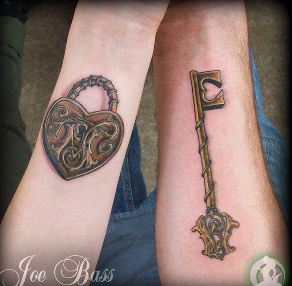 50 Inspiring Lock and Key Tattoos