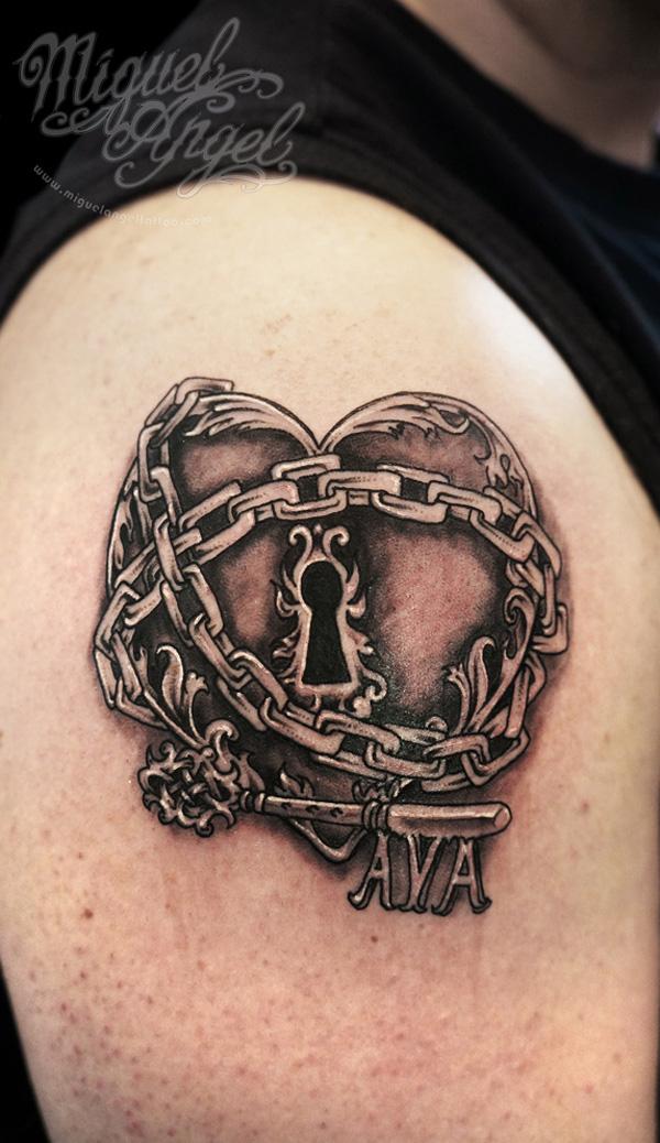 50 Inspiring Lock and Key Tattoos