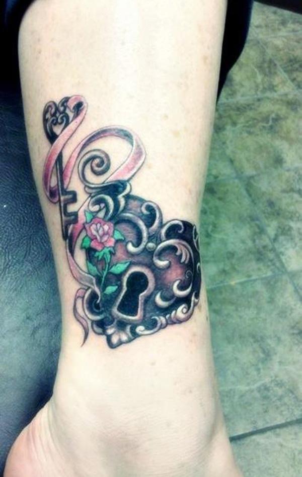 50 Inspiring Lock and Key Tattoos