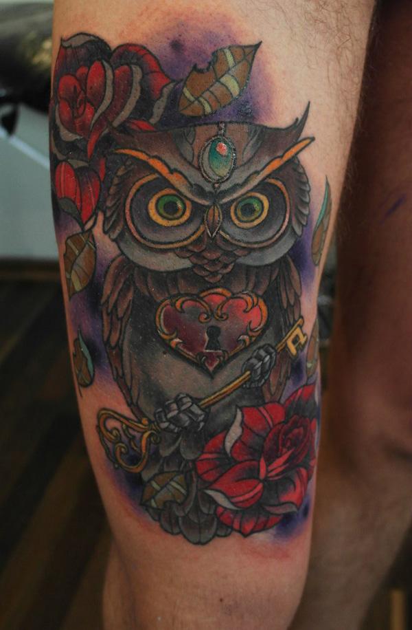 50 Inspiring Lock and Key Tattoos