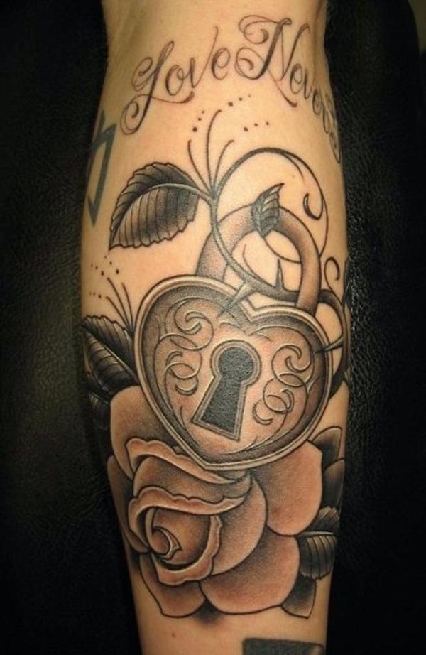 50 Inspiring Lock and Key Tattoos