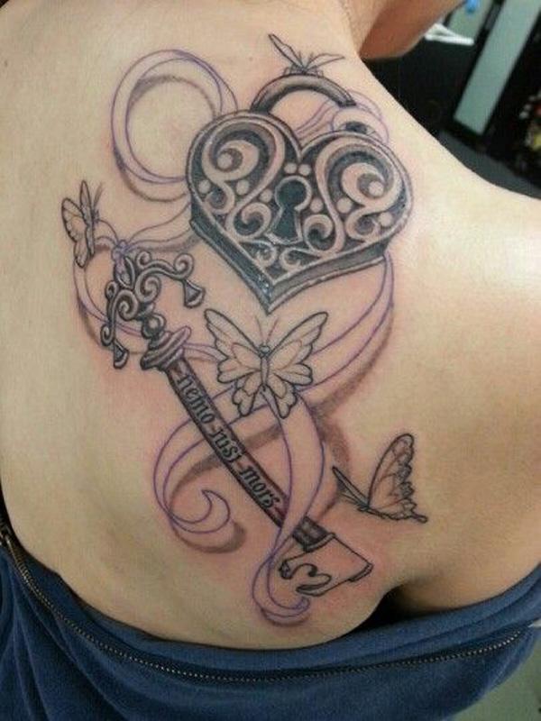 50 Inspiring Lock and Key Tattoos