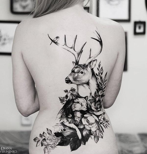 80 Inspiring Deer Tattoo Designs