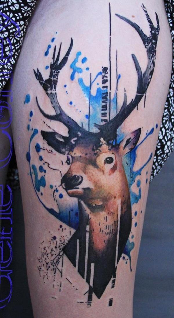 80 Inspiring Deer Tattoo Designs