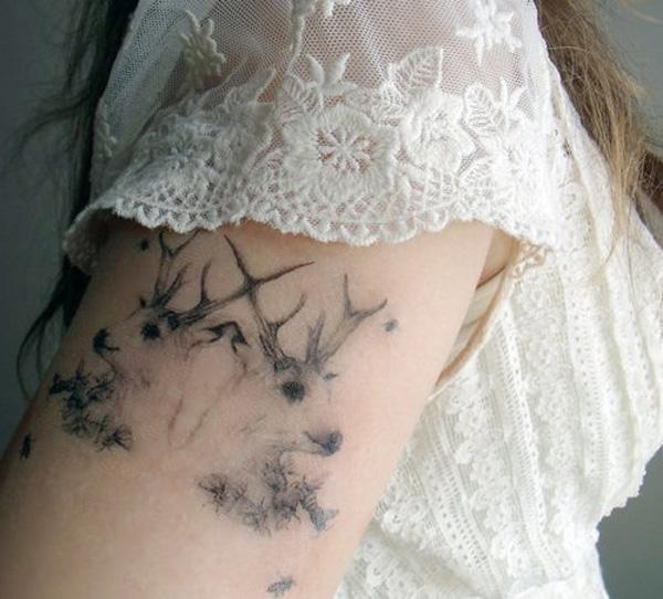 80 Inspiring Deer Tattoo Designs