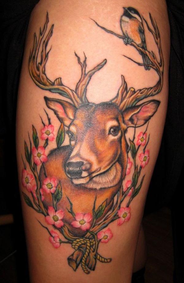 80 Inspiring Deer Tattoo Designs