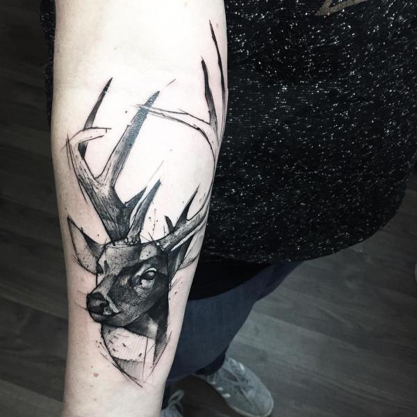 80 Inspiring Deer Tattoo Designs