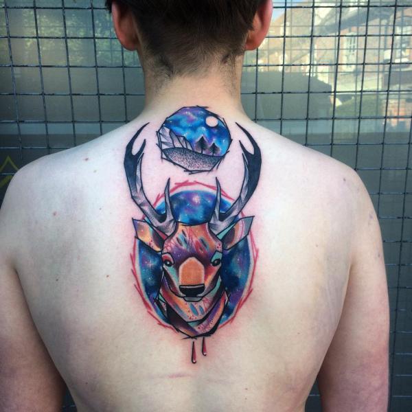 80 Inspiring Deer Tattoo Designs
