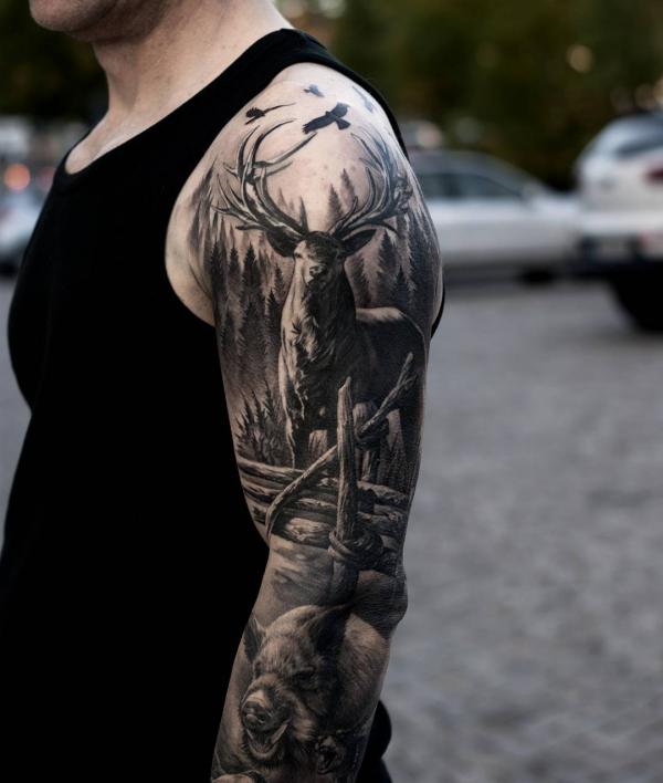 80 Inspiring Deer Tattoo Designs