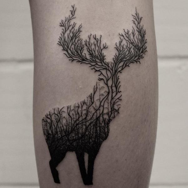 80 Inspiring Deer Tattoo Designs