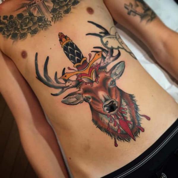 80 Inspiring Deer Tattoo Designs
