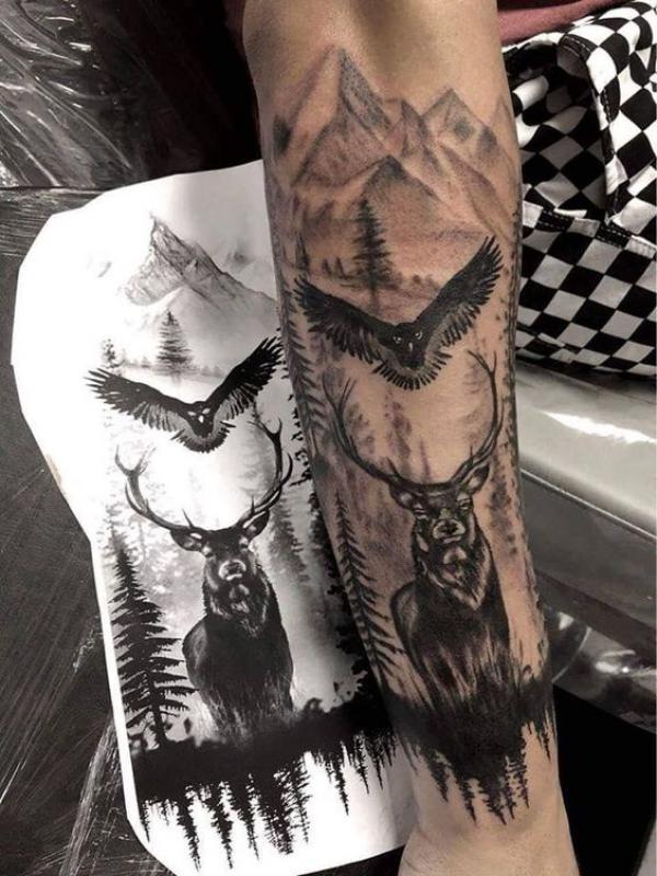 80 Inspiring Deer Tattoo Designs